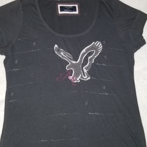 American Eagle Gray shirt